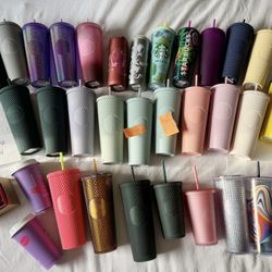 Starbucks tumblers 