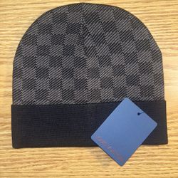 Black LV beanie 