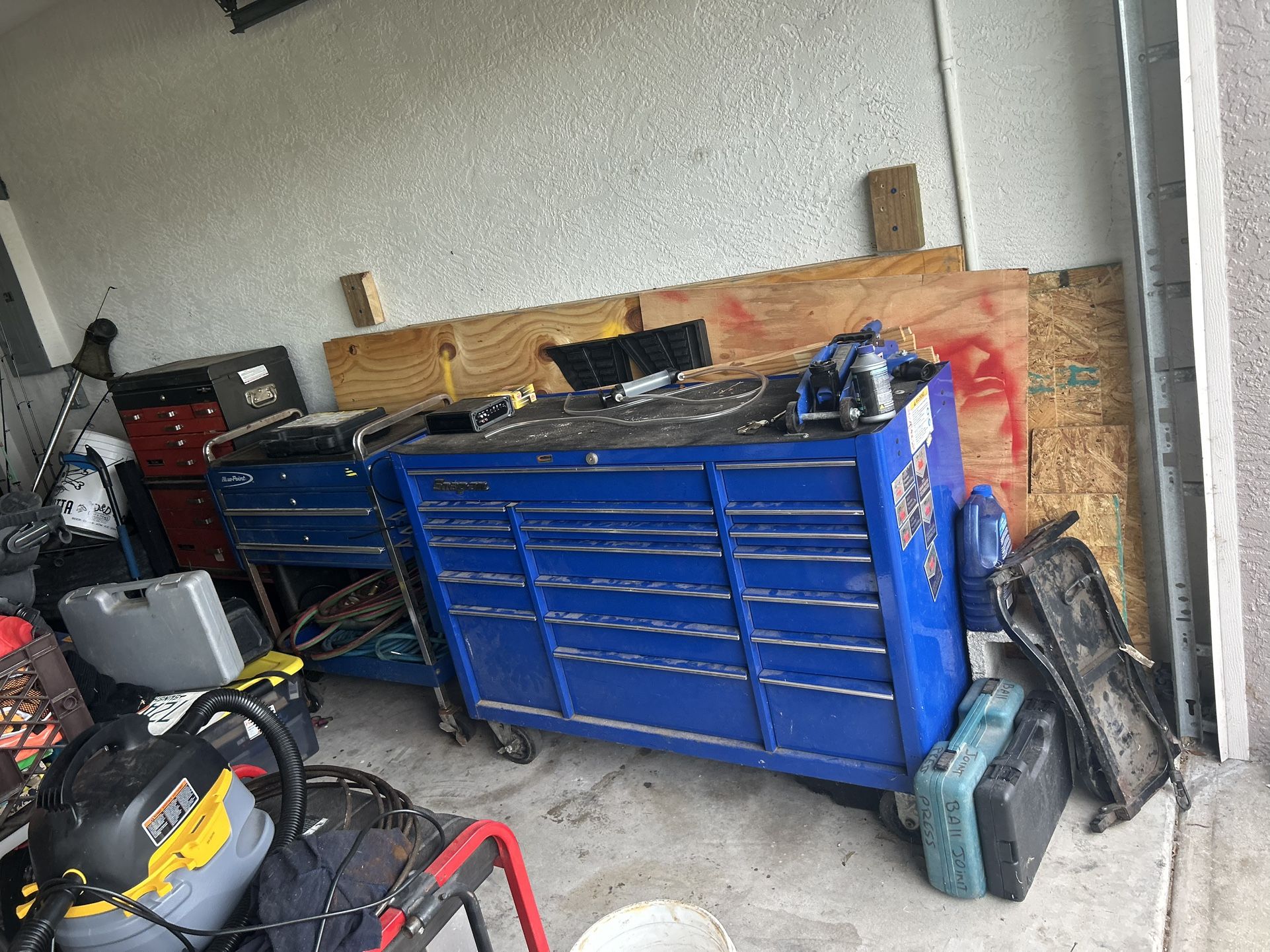 Snap On Box, Bluepoint Box, Redline Box