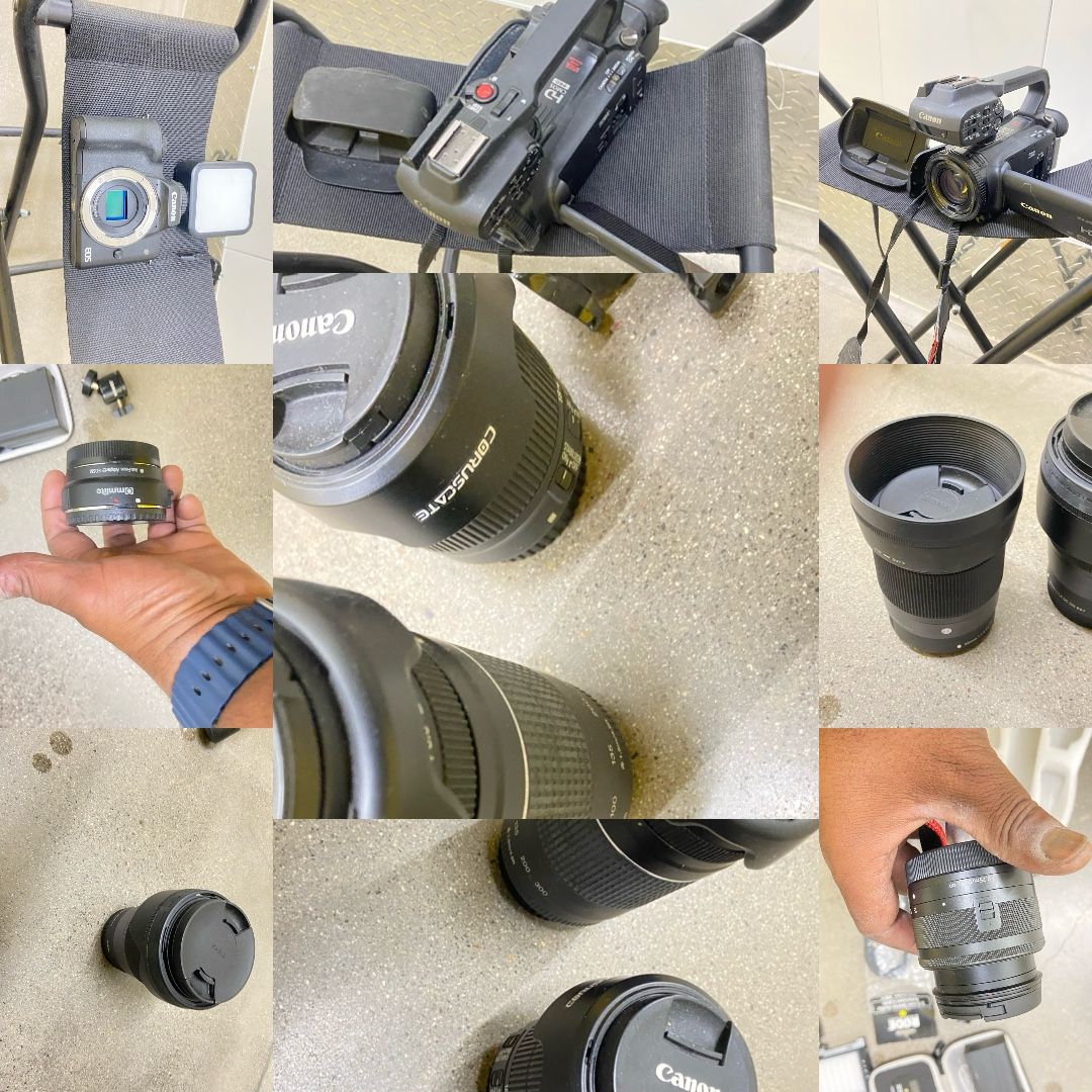 Note: Not all gear is pictured — this is a full studio package with much more included.