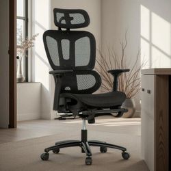 Sealy® Huxley Ergonomic Mesh Office Chair with Footrest