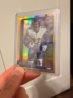 Topps Chrome Football Derrick Henry 43/50