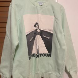 Harry Styles love on tour sweatshirt green - L 