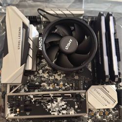 CPU, MB, GPU, Ram, PSU