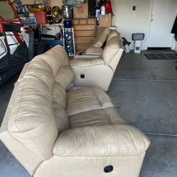 Leather Couches 