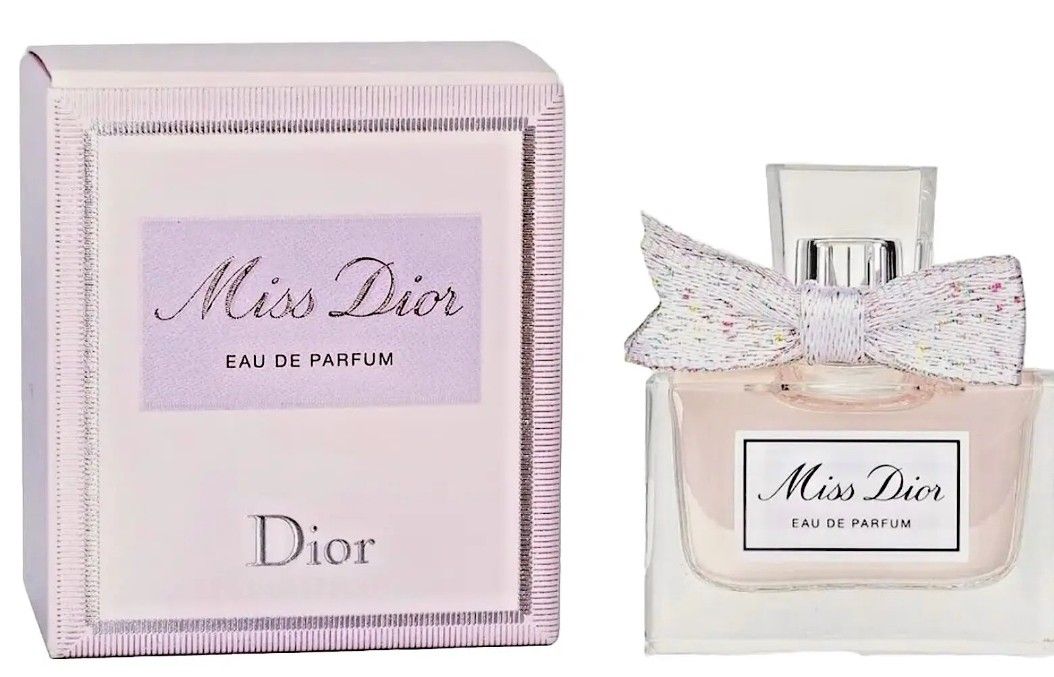 Miss Dior Eau de Parfum Mini Deluxe Sample Splash Women's Floral Perfume 0.17 oz
