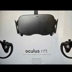 Oculus Rift CV1 with 3rd motion sensor and all cables