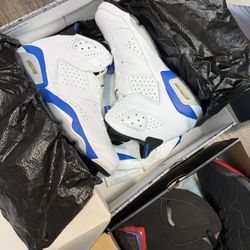 Jordan 6 Sport Blue (2014) 11.5 