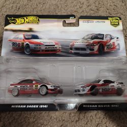 Hot Wheels Nissan Silvia S15 S14 RS-R 2 Pack