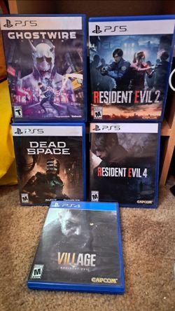 PS5 & PS4 Horror Game Bundle – Lot of 5
