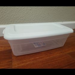 Plastic Shoe Box
