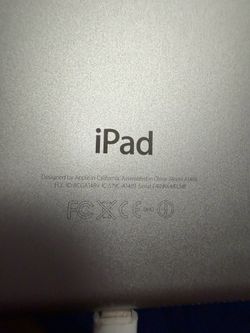 White apple mini iPad 2 16gb