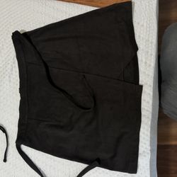 Brown And Black Skirt