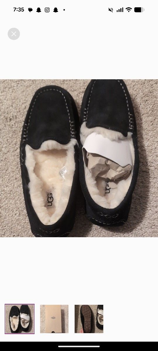 Ugg Ansley Moccasin Slippers 