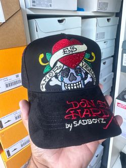 Don Ed Hardy by Sadboyz Black Trucker Hat