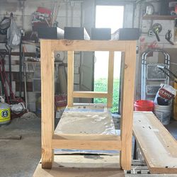 Custom Made Wooden Bench