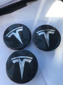 Telsa Model S p100D wheel center caps