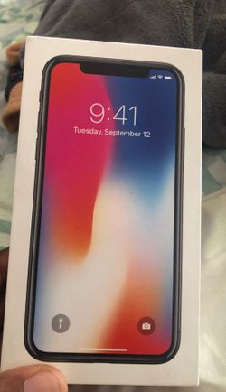 Iphone X 256gig AT&T