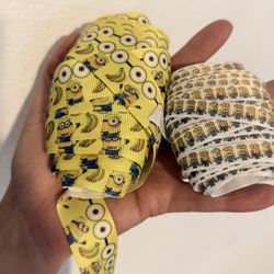 Minions Ribbon Bows For Hair, Making Crafts, Diy