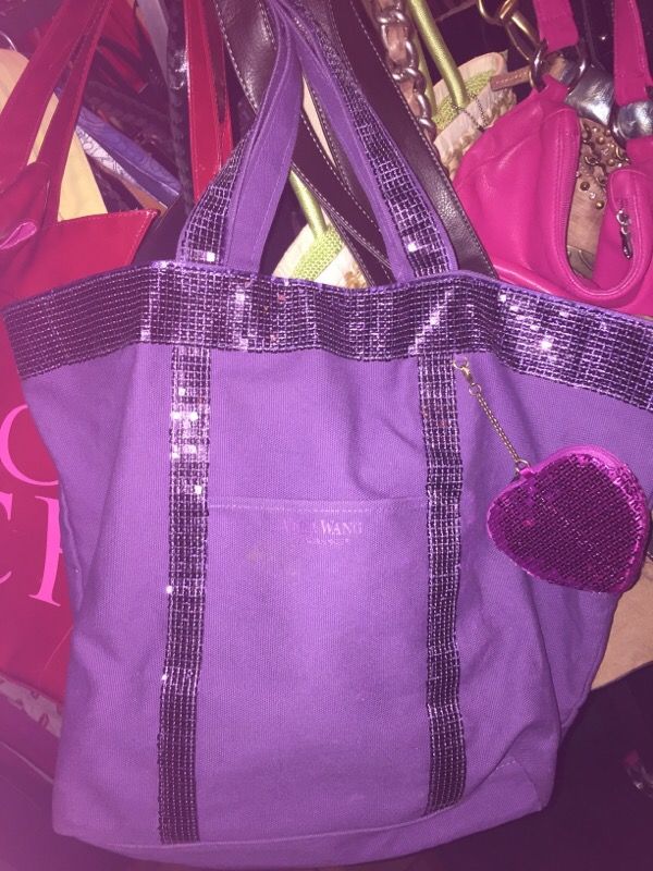 Vera wang tote bag large