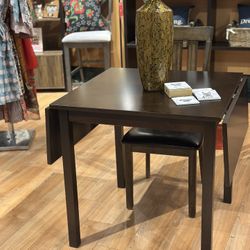 Dining Table/ Breakfast Nook Table / Small Dining Table/ Drop Leaf Dining Table