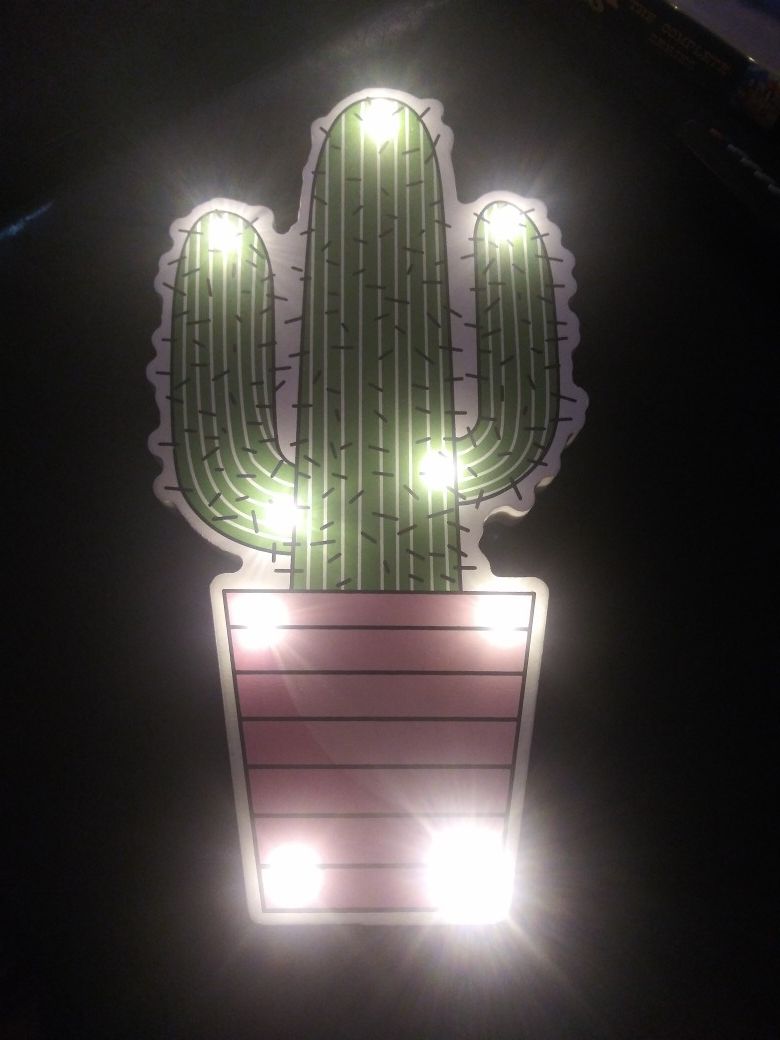 14" Cactus Wall Light