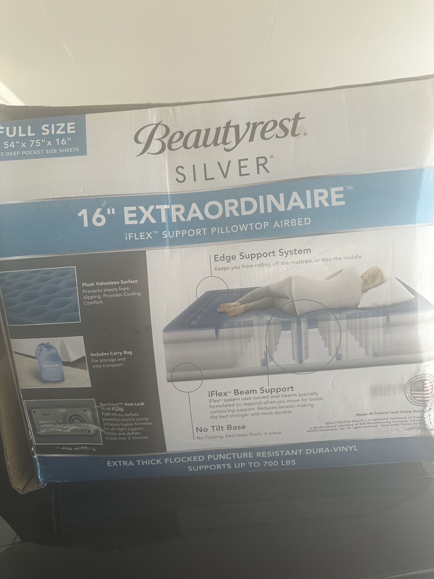 Full Size Beauty Rest Air Bed 