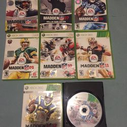 Xbox 360 games  $35.00 Package