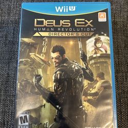Deus Ex: Human Revolution - Director's Cut (Nintendo Wii U, 2013)