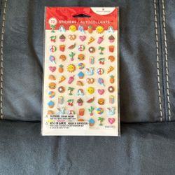 New American Greetings 72 Mini Puffy Stickers 