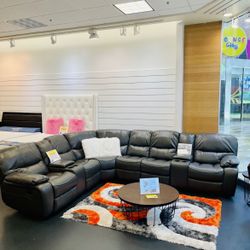 COMFY MADRID SECTIONAL SOFA SET ONLY $1899! EASY FINANCING 💰SAME DAY DELIVERY 🚚 