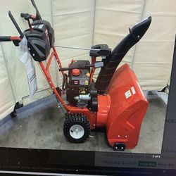 Mower Troy Bilt  Snowblower, Electric Start Tuesday, 24  New