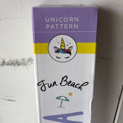 New In Box Unicorn 🦄 Beach Umbrella.