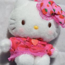Hello Kitty Plush Doll Key Chain