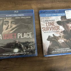 Blu-ray Movie Lot A Quiet Place Lone Survivor Wolf Wall Street 12 Discs