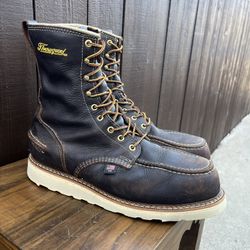 Thorogood 1957 SERIES – WATERPROOF  BRIAR PITSTOP SAFETY TOE  SIZE 8.5D