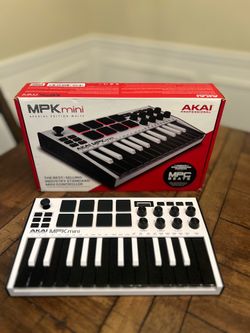 AKAI MPK Mini Special Edition (White) MIDI Controller — $65