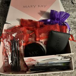 Mary Kay Makeup & Skin Care Sample Product Box