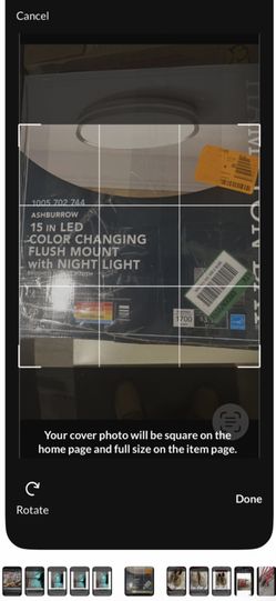 Color Changing Ceiling Light