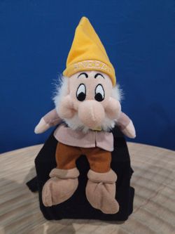 Disney Store SNEEZY Bean Bag 7" Plush