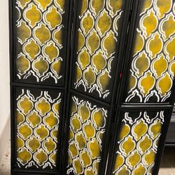 3-Panel Folding Room Divider