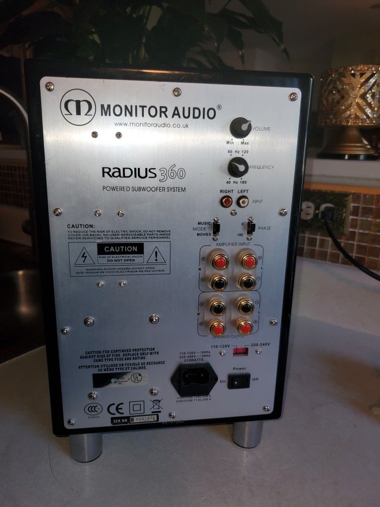 Monitor Audio Radius 360 Subwoofer 