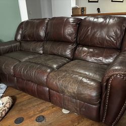 Leather Couch
