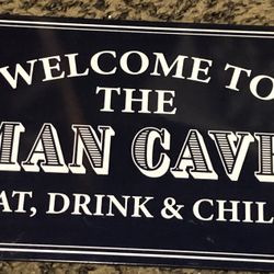 Man Cave  Signs 