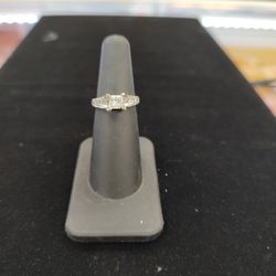 14k Diamond 65pt Ring Sz 4.5