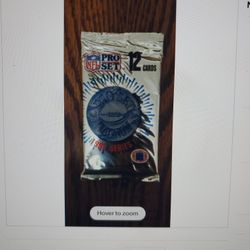 1991 Pro Set Platinum Football Packs