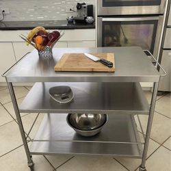 Stainless Steel Kitchen Cart