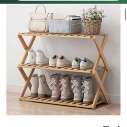New Wood Shoe Racks