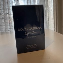 Dolce & Gabbana light blue intense
