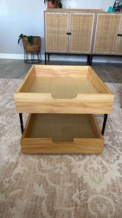 Pullout drawers